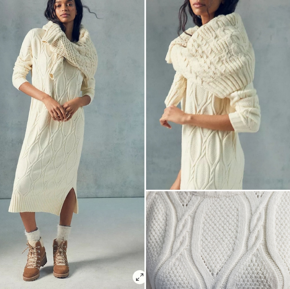 Anthropologie Billie Sweater Dress